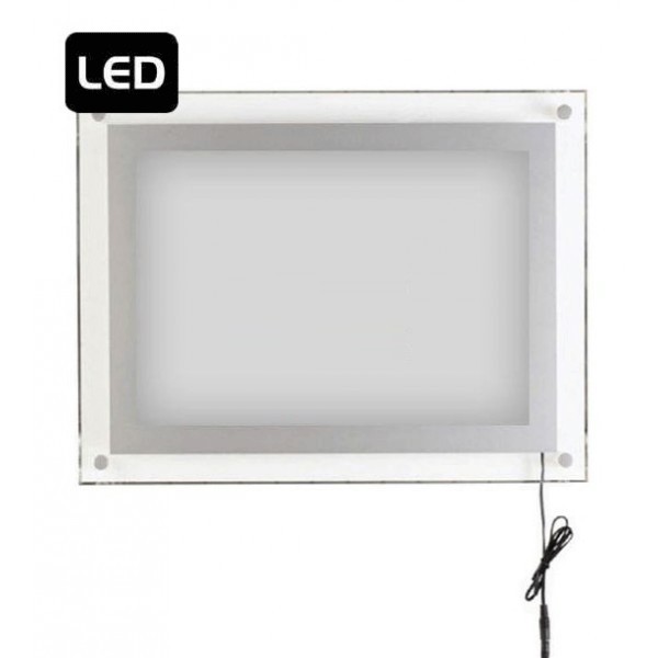 Cadre photo personnalisé LED en Plexiglas. Fabriqué en France !